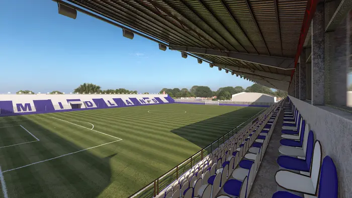 Estadio Midland — fachada pack 3D SketchUp D5