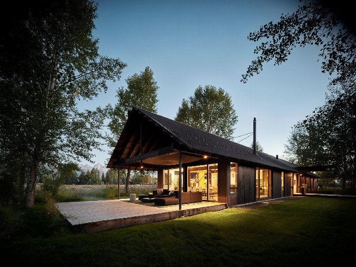 Logan Pavilion en Jackson - CLB Architects (Eric Logan)