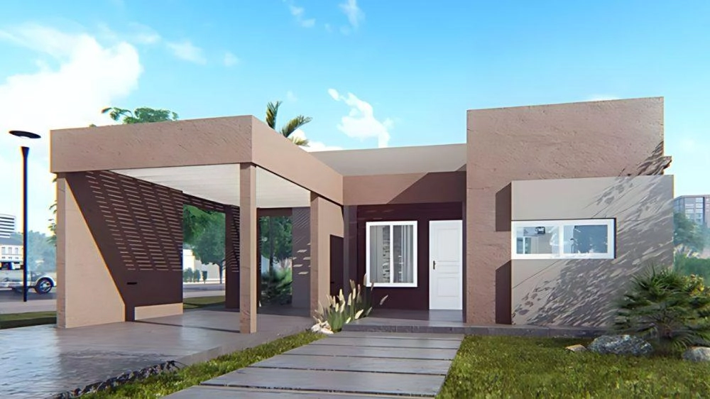 Imagen de referencia de vivienda prefabricada · vista 1